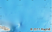 Shaded Relief Map of the area around 16° 49' 43" N, 23° 43' 30" W