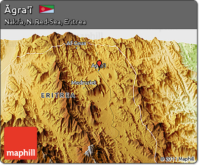 Physical 3D Map of Āgra'ī