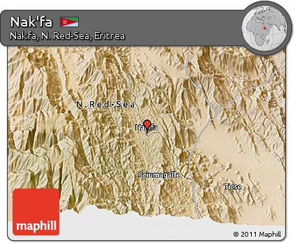 Satellite 3D Map of Nak'fa