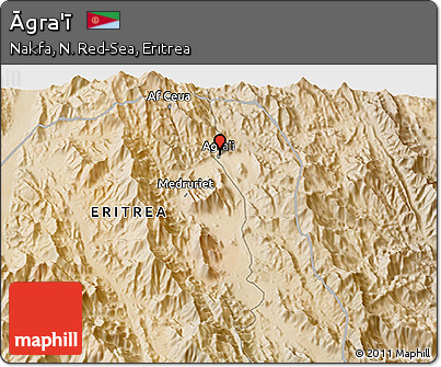 Satellite 3D Map of Āgra'ī