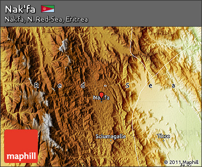 Physical Map of Nak'fa