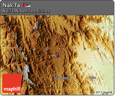 Physical Map of Nak'fa
