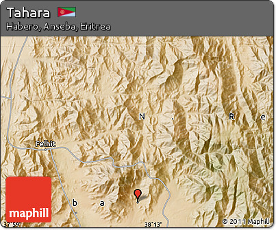 Satellite Map of Tahara