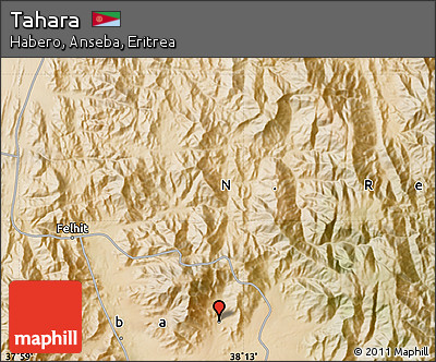 Satellite Map of Tahara