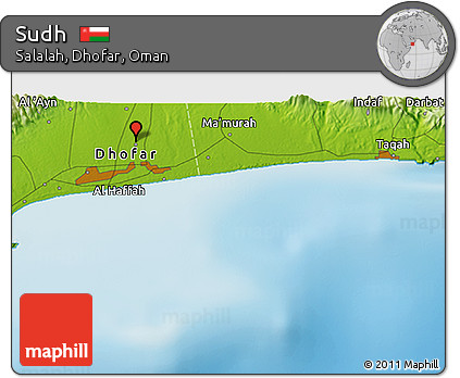 Physical 3D Map of Sudh