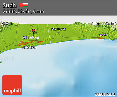 Physical 3D Map of Sudh