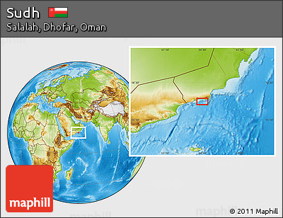 Physical Location Map of Sudh