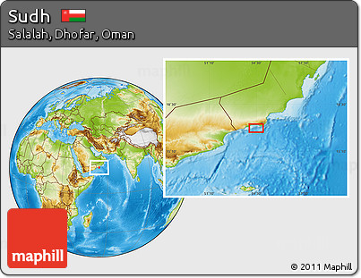 Physical Location Map of Sudh