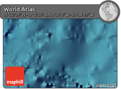 Satellite Map of the Area around 16° 49' 43" N, 61° 7' 30" W