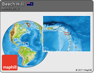Physical Location Map of Beech Hill