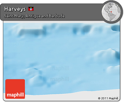 Physical Panoramic Map of Harveys
