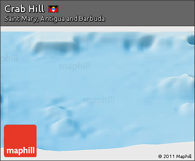 Physical Panoramic Map of Crab Hill
