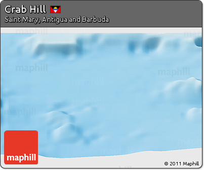 Physical Panoramic Map of Crab Hill