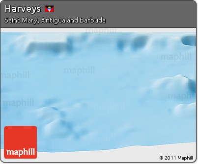 Physical Panoramic Map of Harveys
