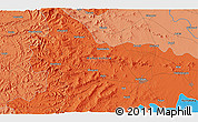 Political 3D Map of Devrukh