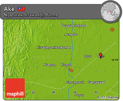 Physical Map of Ake