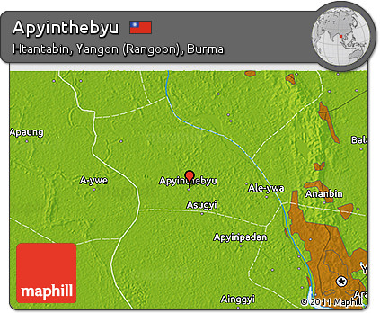 Physical 3D Map of Apyinthebyu