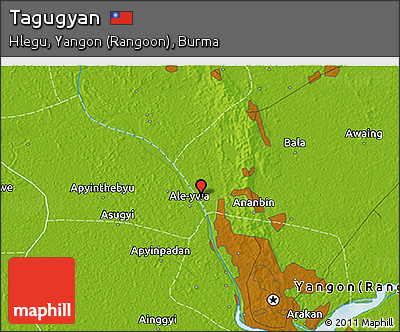 Physical 3D Map of Tagugyan