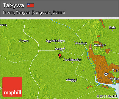 Physical 3D Map of Tat-ywa