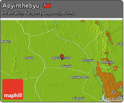 Physical 3D Map of Apyinthebyu