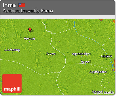 Physical 3D Map of Inma