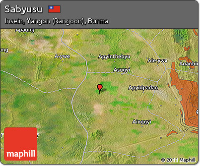 Satellite 3D Map of Sabyusu