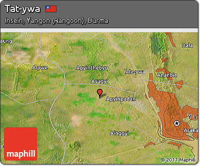 Satellite 3D Map of Tat-ywa