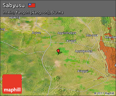 Satellite 3D Map of Sabyusu
