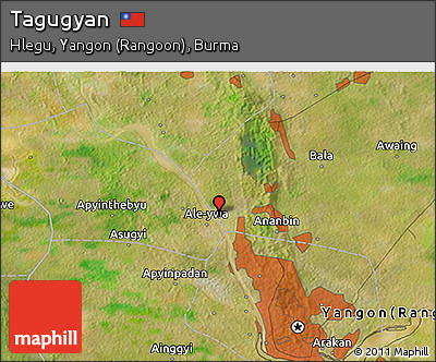 Satellite 3D Map of Tagugyan