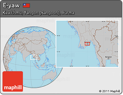 Gray Location Map of E-yaw