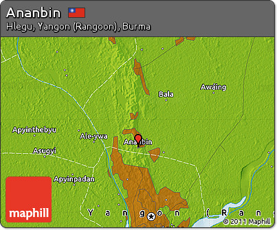 Physical Map of Ananbin