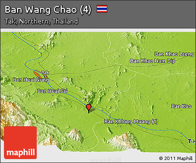 Physical Panoramic Map of Ban Wang Chao (4)
