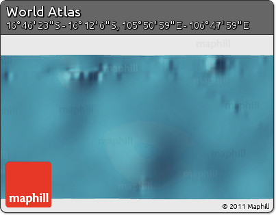 Satellite 3D Map of the Area around 16° 29' 14" S, 106° 19' 29" E