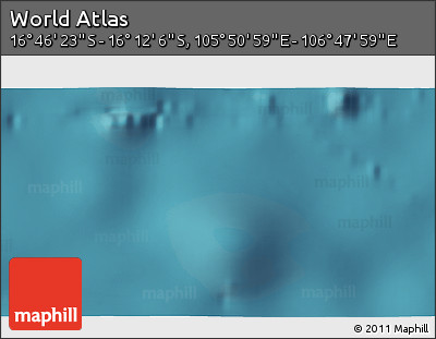 Satellite 3D Map of the Area around 16° 29' 14" S, 106° 19' 29" E