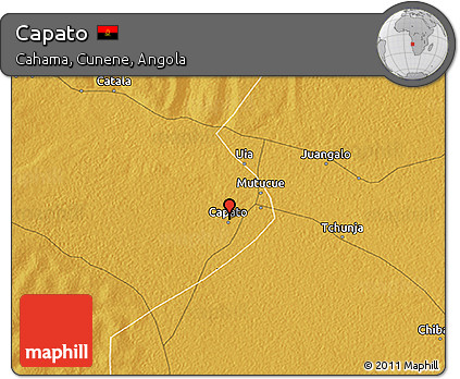 Physical 3D Map of Capato