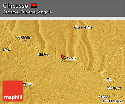 Physical 3D Map of Chicusse