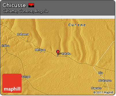 Physical 3D Map of Chicusse