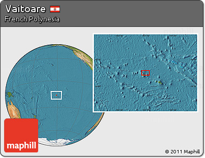 Satellite Location Map of Vaitoare