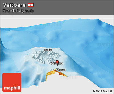 Political Panoramic Map of Vaitoare