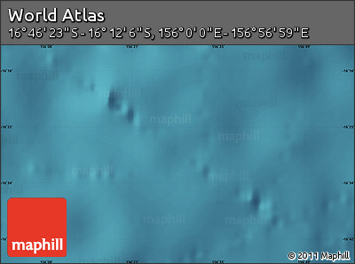 Satellite Map of the Area around 16° 29' 14" S, 156° 28' 29" E