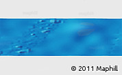 Shaded Relief Panoramic Map of the area around 16° 29' 14" S, 159° 43' 29" W