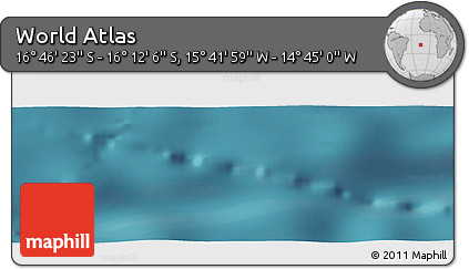 Satellite Panoramic Map of the Area around 16° 29' 14" S, 15° 13' 29" W