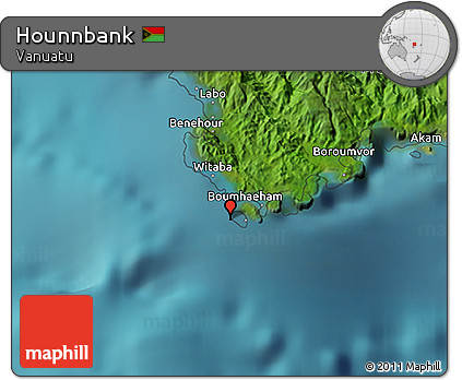 Satellite 3D Map of Hounnbank