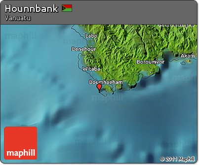 Satellite 3D Map of Hounnbank