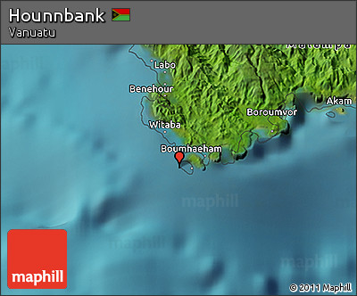 Satellite 3D Map of Hounnbank