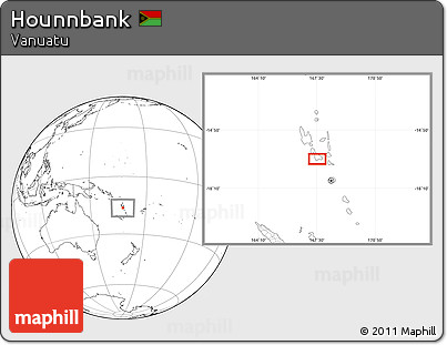 Blank Location Map of Hounnbank