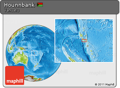 Physical Location Map of Hounnbank