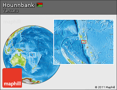 Physical Location Map of Hounnbank