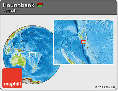 Physical Location Map of Hounnbank