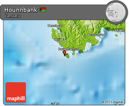 Physical Map of Hounnbank